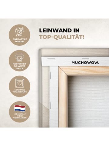 MuchoWow Leinwand bilder Wellen (BxH)