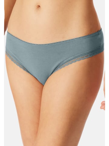 Schiesser String 95/5 Modern Cotton in Schwarz / grün