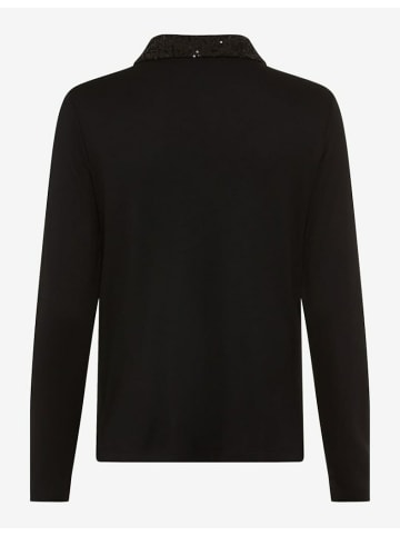 BRAX V-Kragen Pullover für Damen in schwarz