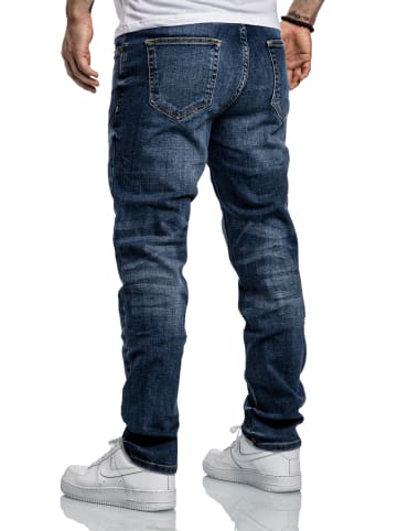 Amaci&Sons Jeans Regular Slim WICHITA in Dunkelblau