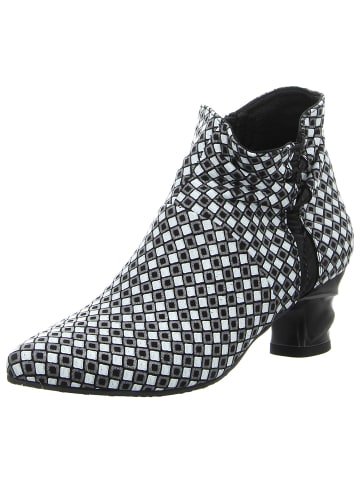 SIMEN Stiefeletten in schwarz/weiss