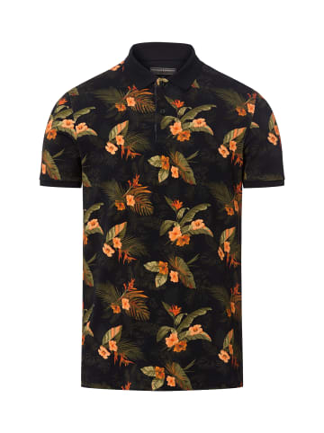 Finshley & Harding Shirt in schwarz orange - 0001