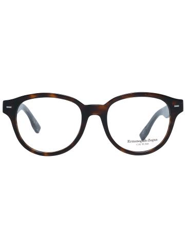Ermenegildo Zegna Herren Optische Fassungen Rund Braun