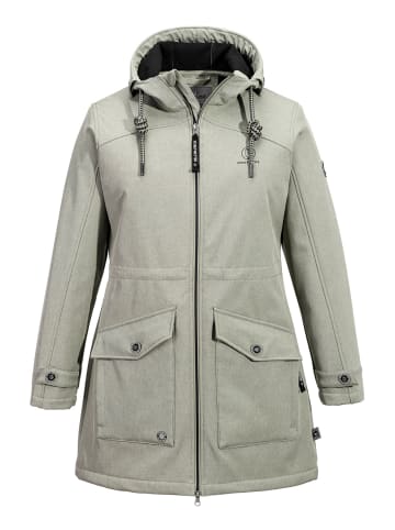 SCHIETWETTER Softshelljacke "Goldhaar Emmy" in olive melange