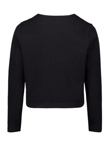 Betty Barclay Shirtjacke mit Rundhalsausschnitt in Schwarz