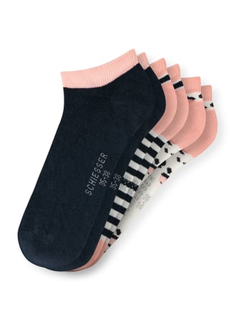 Schiesser Sneakersocken "Leo&Stripes" in sortiert 1