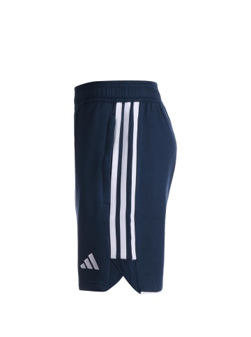 adidas Performance Trainingsshorts Tiro 23 Sweat in dunkelblau / weiß