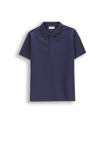 Coccodrillo T-Shirt mit kurzen Ärmeln in dunkelblau