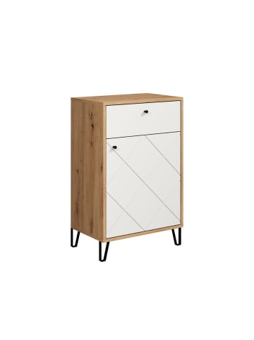 ebuy24 Weiß 63 x 40 cm