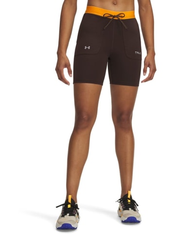 Under Armour Sportshorts "Trail Run Fitted Shorts" in Braun