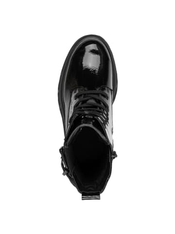 Marco Tozzi Stiefelette in BLACK PAT.