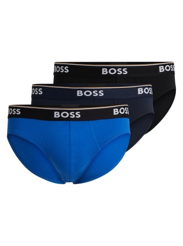 BOSS Slip 3er Pack in Blau