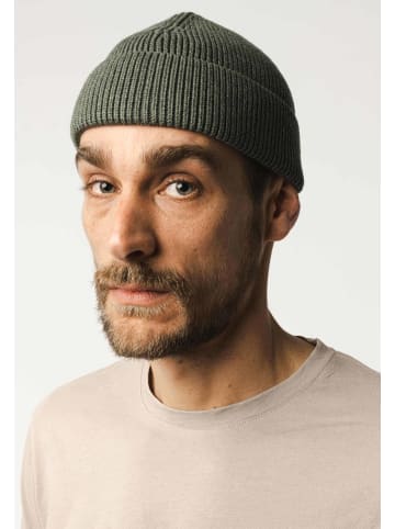 MELA Unisex Kurze Rippstrick Mütze RAFI