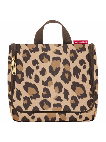Reisenthel cosmetics toiletbag - Kulturbeutel 20 cm (twist maroon) in leo macchiato