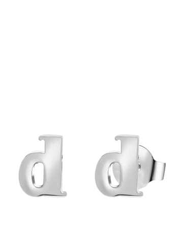Lucardi Ohrringe "Buchstabe D"