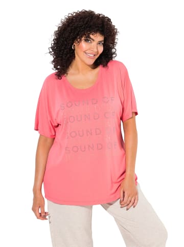 Ulla Popken Shirt in dunkel koralle