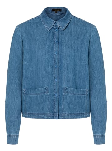 More & More Jeansbluse in middle blue denim