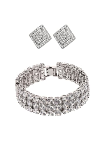 faina Women Jewelry Set in silver