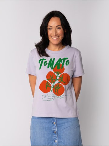 wat? Apparel T-Shirt Tomato in Lavender
