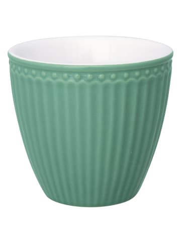 Greengate Latte Cup Becher ALICE DUSTY GREEN Grün