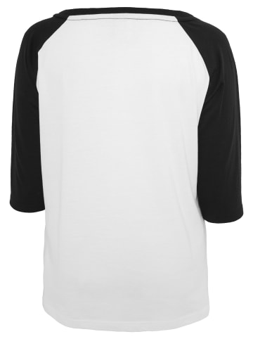 Urban Classics Longsleeves in wht/blk