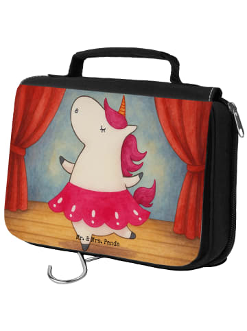 Mr. & Mrs. Panda Kulturbeutel Einhorn Ballerina Design ohne Spruch in Weiß