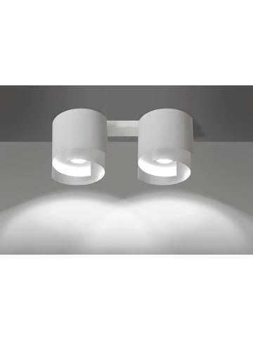 Licht-Erlebnisse Deckenlampe (B)21 x (L)40 x (H)14 cm in Weiß