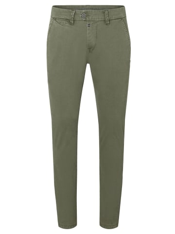 Timezone Stoffhose / Chino Slim JannoTZ slim in Grün