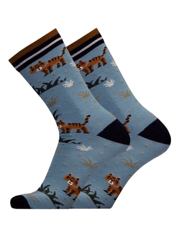 UphillSport Socken 'TIGER' 2er Pack in Blue