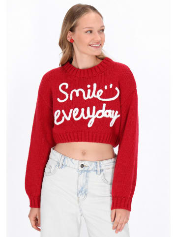 myMo Women Sweater in red