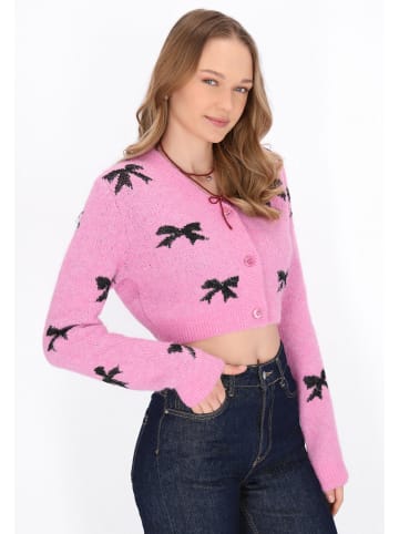 myMo Cardigan in pink melange