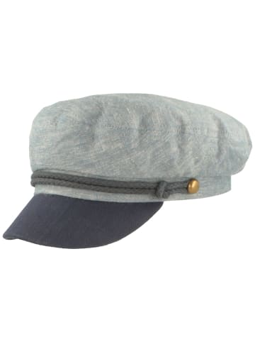 fiebig Schirmmütze einteilig in blau