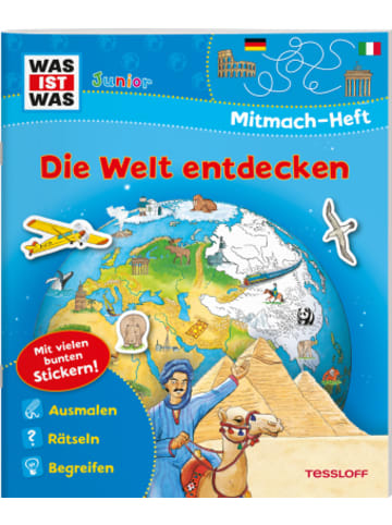 Tessloff Papeterie/PBS - WAS IST WAS Junior Mitmach-Heft Die Welt entdecken