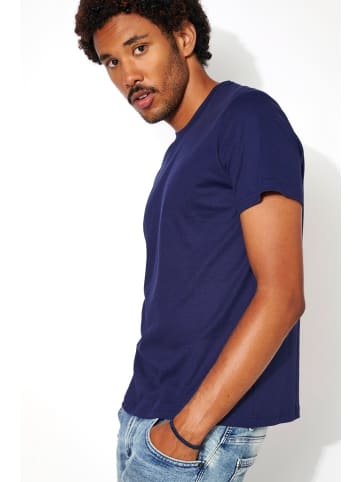 DESOTO T-Shirt Roundneck 1/2 in Blau