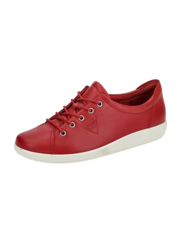 Ecco Komfort Schnürschuhe in Rot