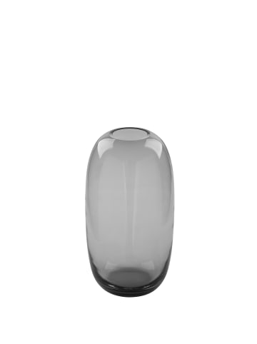 Fink Vase "Brasil" in Grau - H. 30 cm - D. 16,5 cm