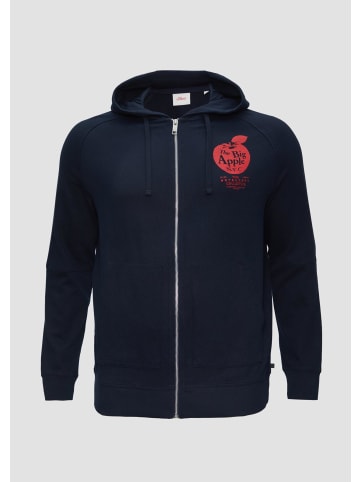 s.Oliver Sweatshirt Jacke in 5978_navy
