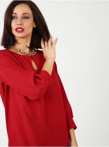 Awesome Apparel Bluse in Rot