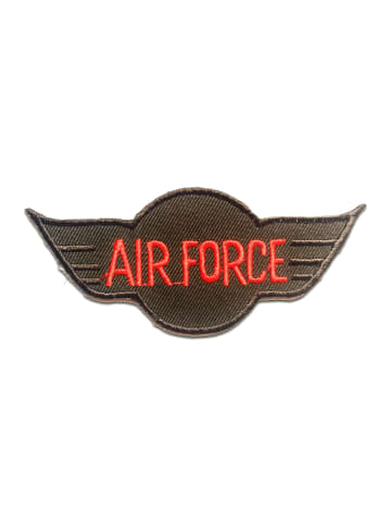 Catch the Patch Air Force ArmyApplikation Bügelbild inRot