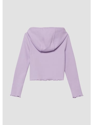 s.Oliver Sweatshirt Jacke in 4615_lila