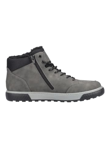 rieker Sneaker in Grau/Schwarz