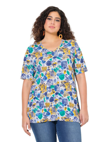 Ulla Popken Shirt in schneeweiß