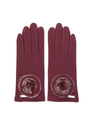 Wittchen Damen handschuhe(H)8(B)22 in Dunkerot