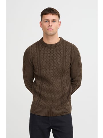 BLEND Strickpullover BHPullover 20718173 in Braun