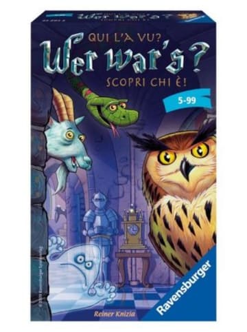Ravensburger Verlag GmbH Spiel - Ravensburger 23293 - Wer wars?, Mitbringspiel für 2-5 Spieler, Det