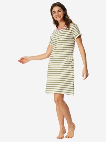 Schiesser Nachthemd Casual Essentials in linde