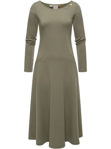 ragwear Jerseykleid Appero Long in Olive