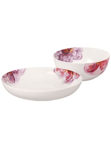 Villeroy & Boch 2er Set Schüssel-Set Rose Garden in bunt