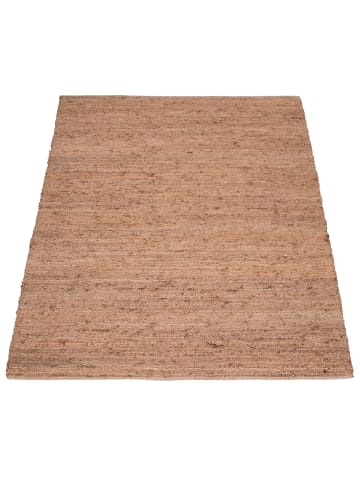 KADIMA DESIGN Teppich Kurzflor Natur wendbar Wohnzimmer in Natur