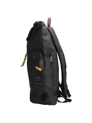 Doughnut Christopher Happy Camper 18 - Rucksack 45 cm (black) in schwarz